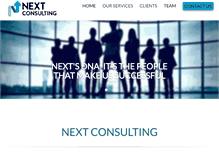 Tablet Screenshot of nextconsulting-llc.com